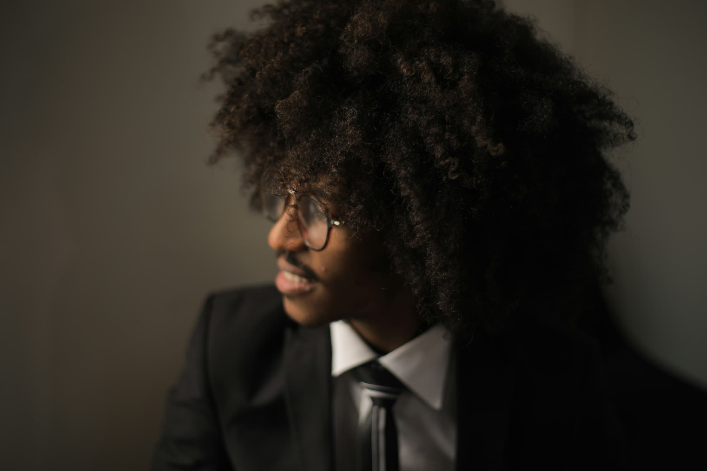 A Black founder, sharply dressed